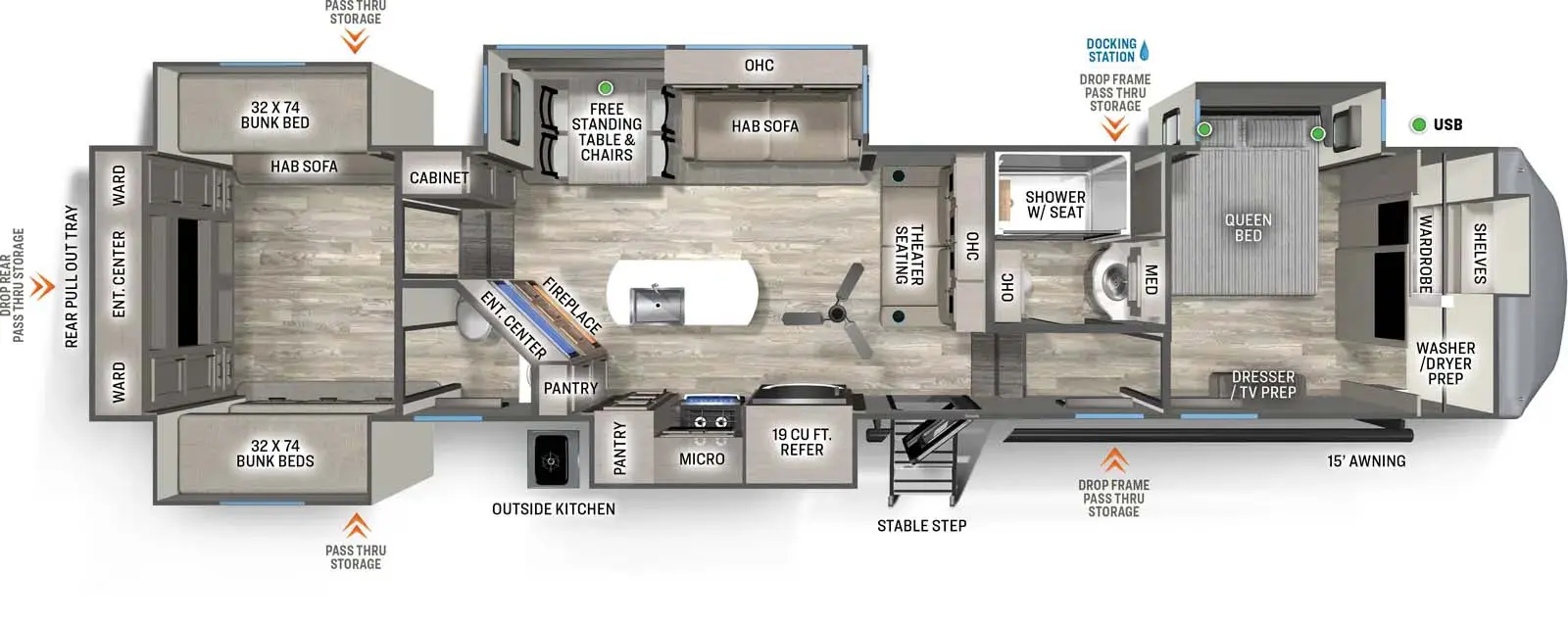 388BHRD Floorplan Image